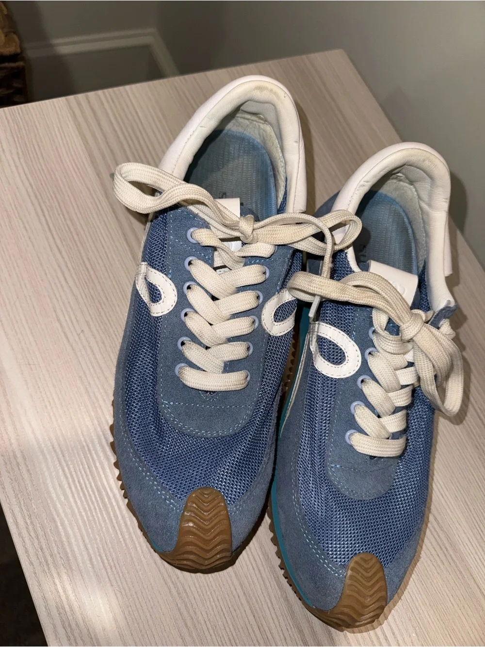 Loewe Sneakers Blue with White Accents size 39